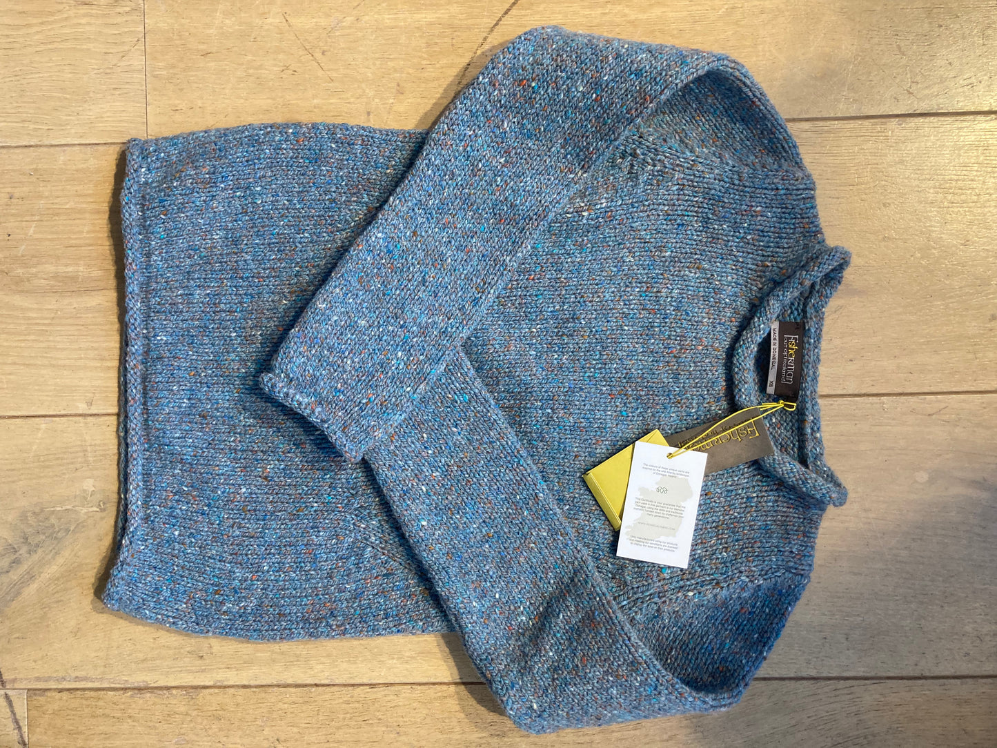 Donegal Fleck Roll Neck | Ierse Wollen Trui