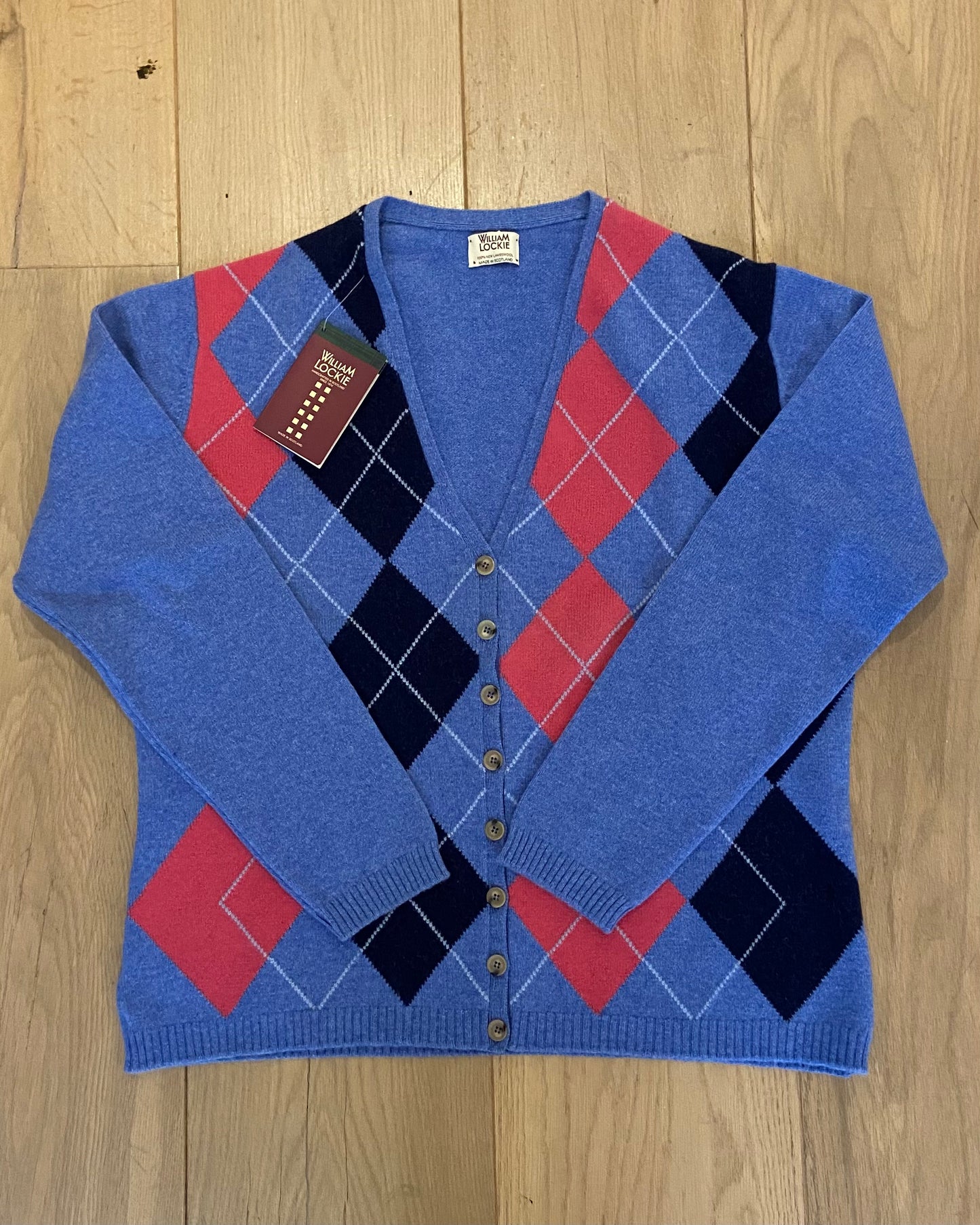 Damesvest | Blue/Navy/Pink
