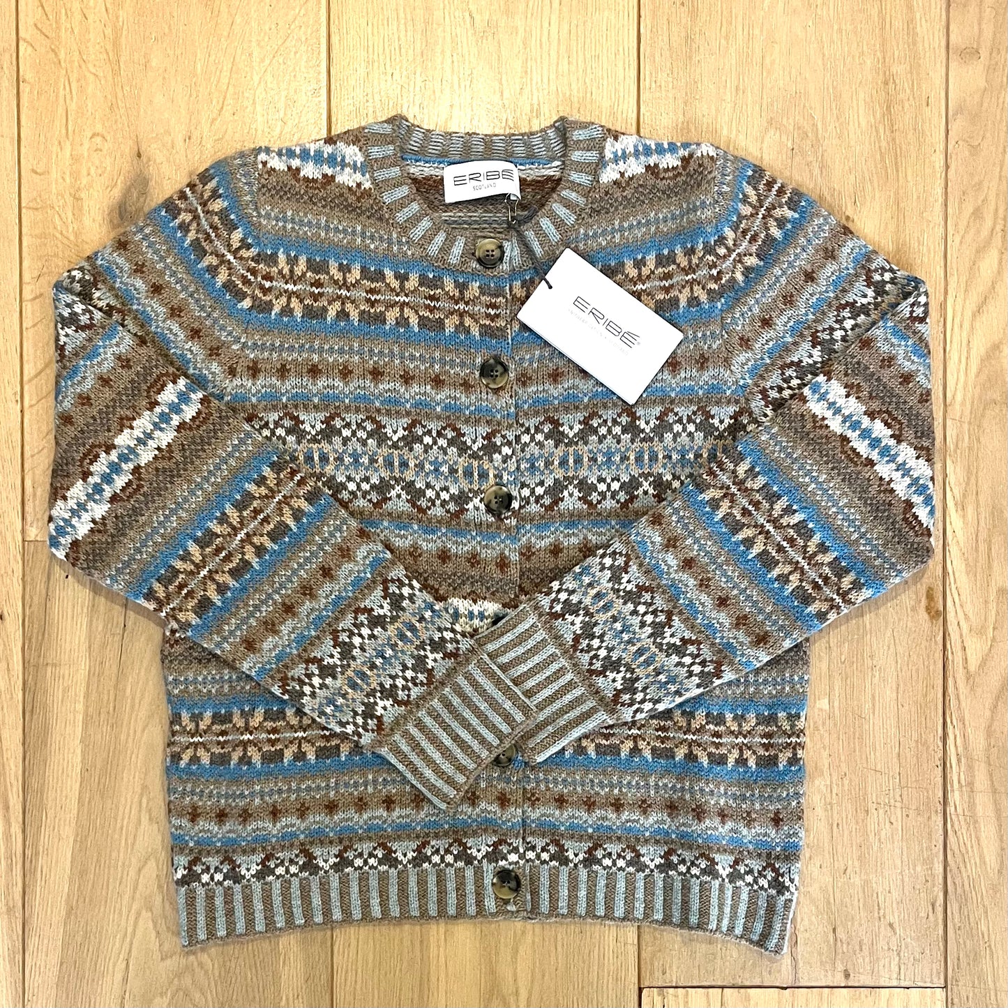 Eribé | Merinowollen Vest Dames | Latte