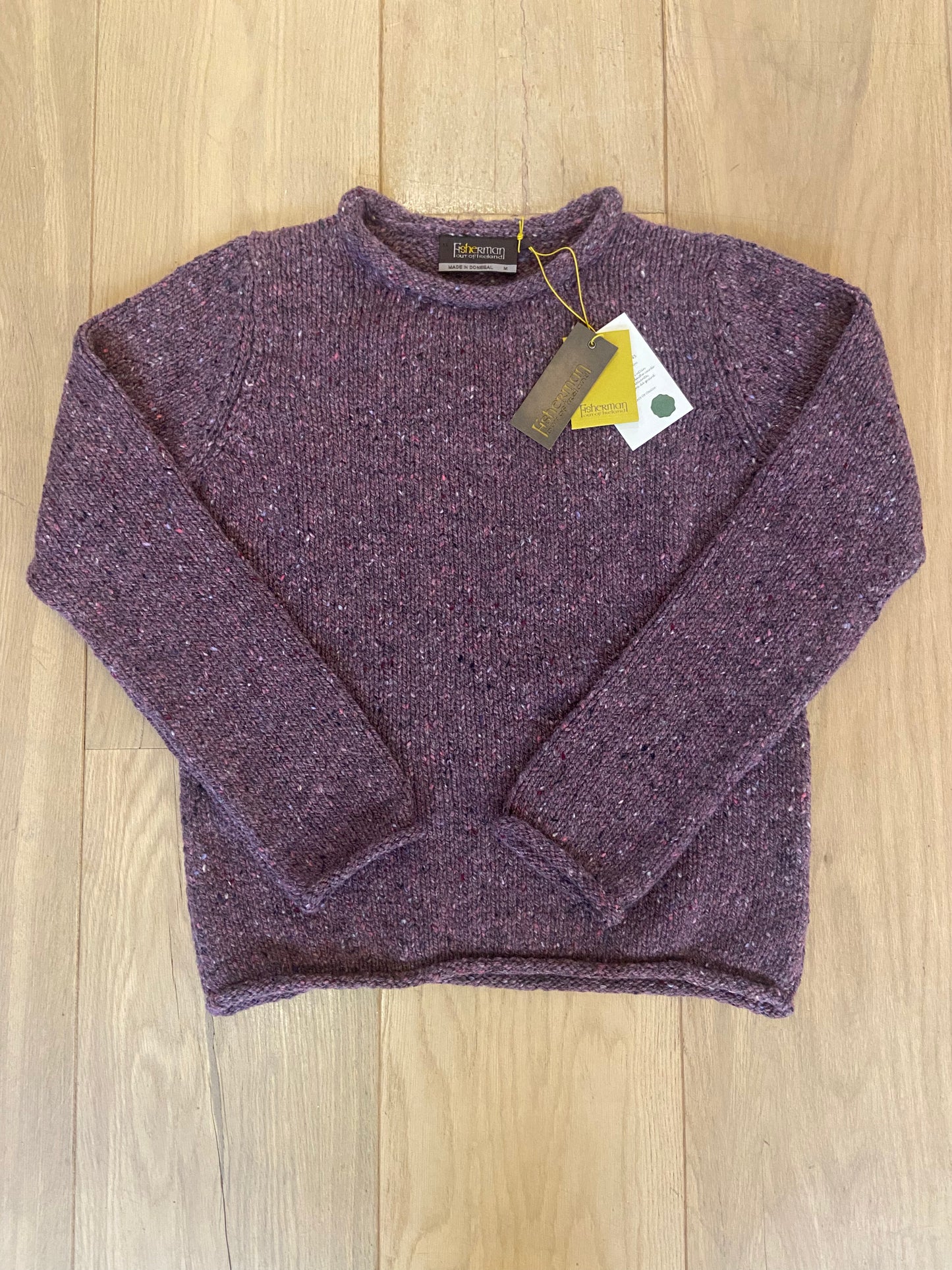 Donegal Fleck Roll Neck | Ierse Wollen Trui