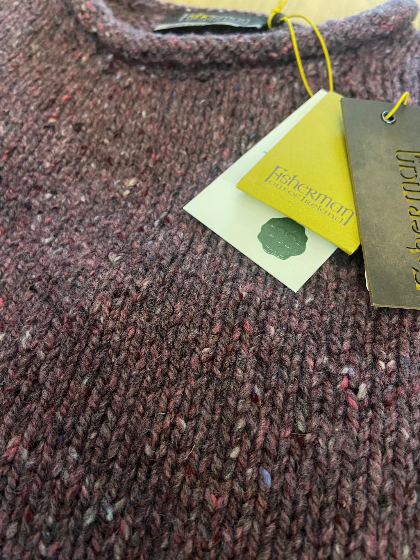 Donegal Fleck Roll Neck | Ierse Wollen Trui