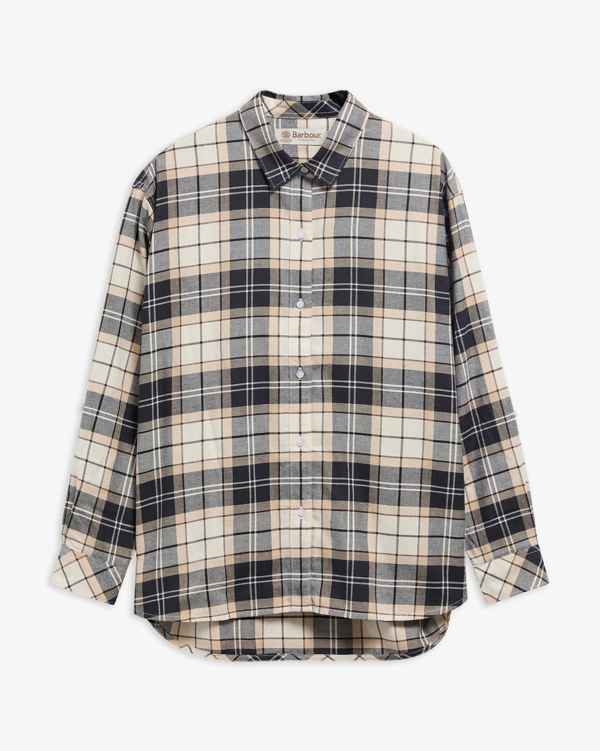 Wool Sweater | Extra Soft Lambswool (Brown Patt)