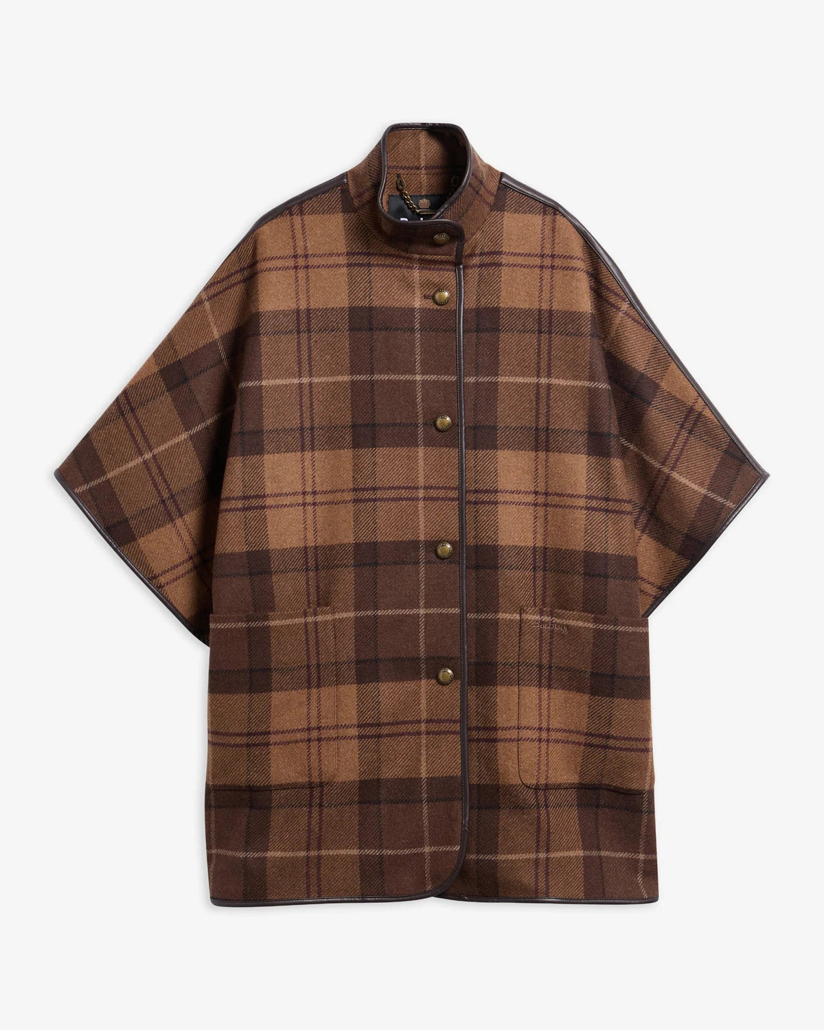 Barbour Dames | Judith Tartan Wool Cape - Colorie the Hague