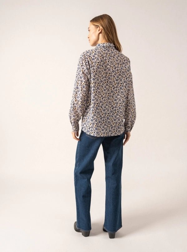 Dun Katoenen Blouse | Ambre - Colorie