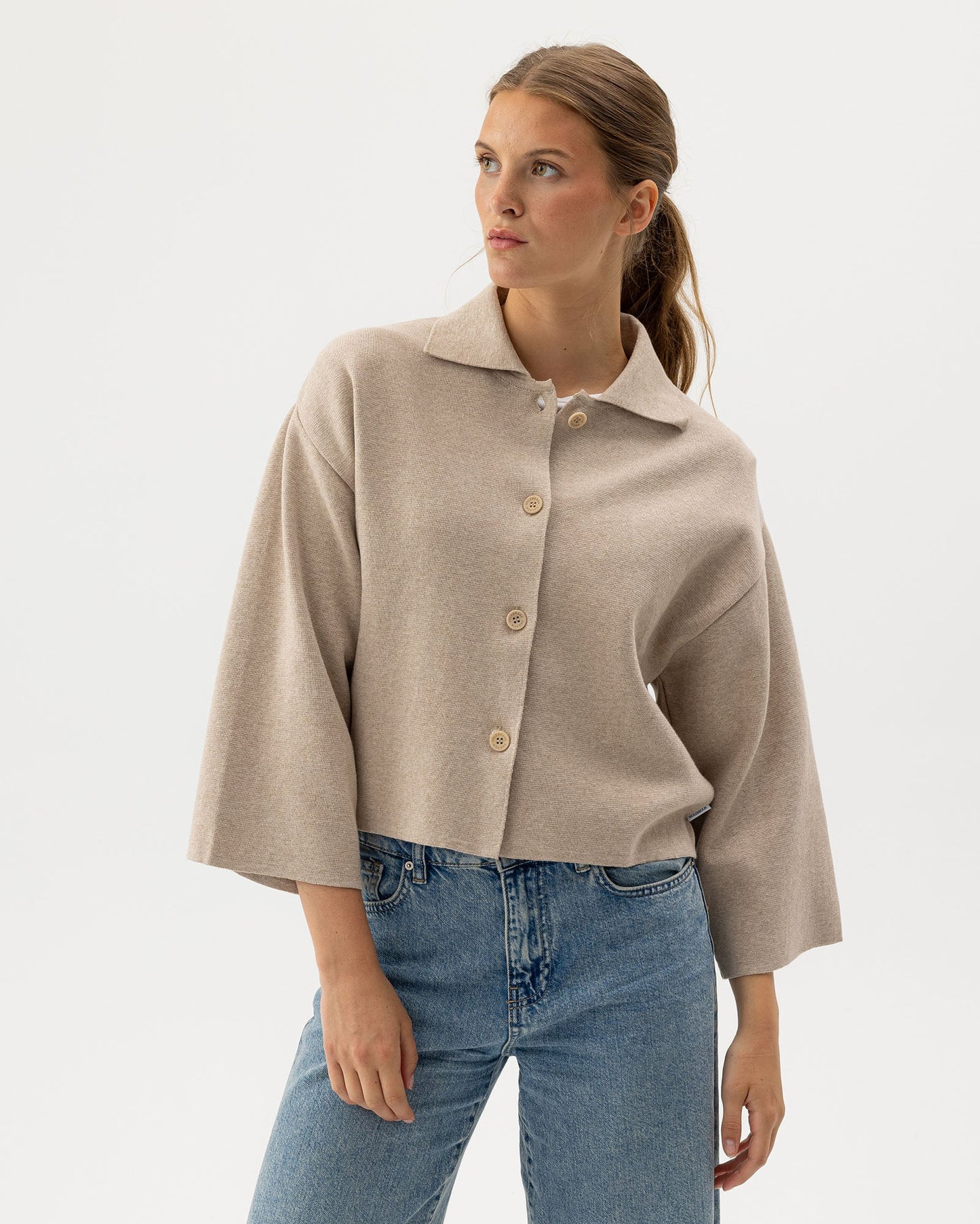 Jane Jacket | Khaki - Colorie the Hague