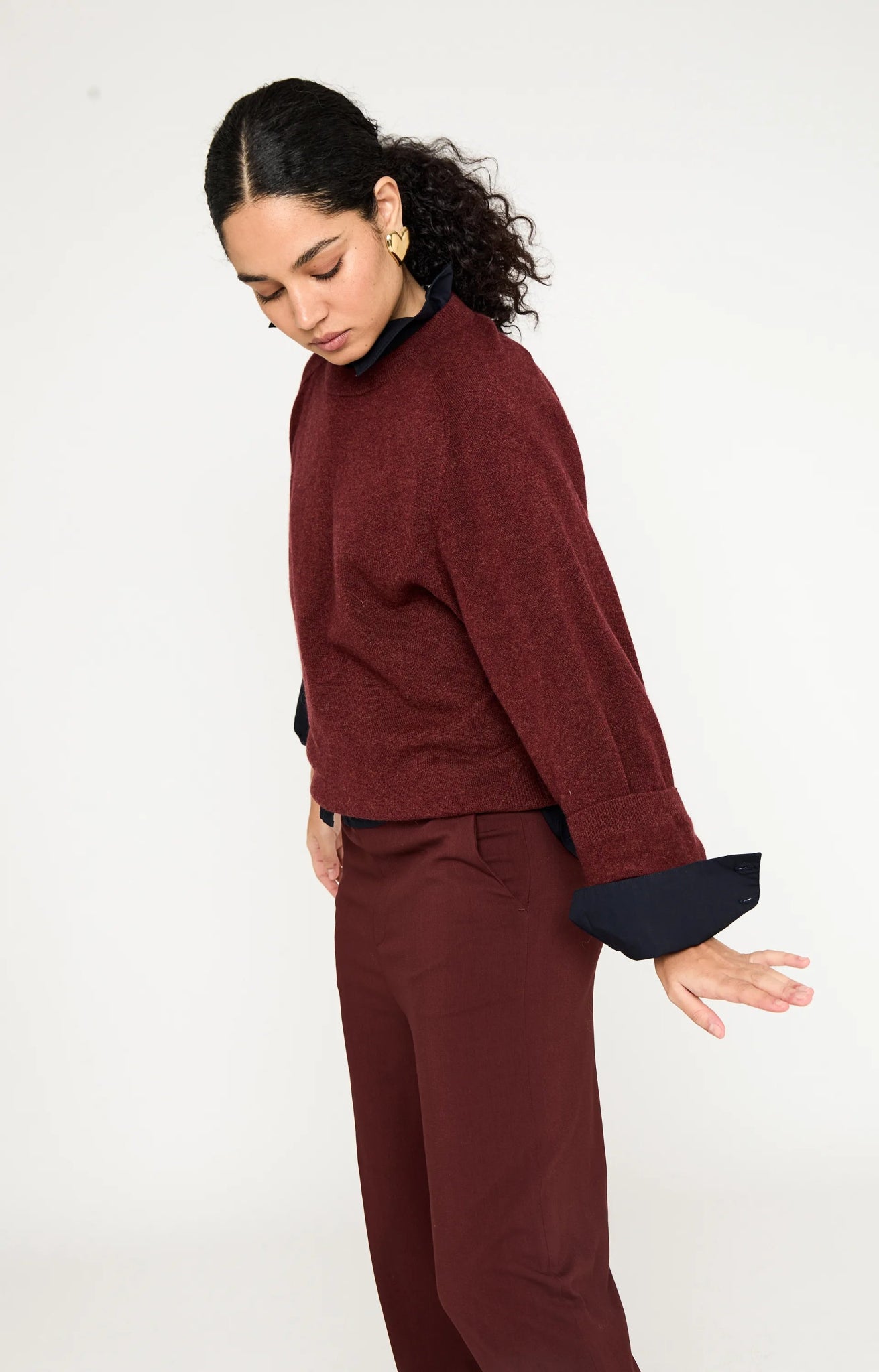 Kasjmier Trui | Chryse | Henna Solid - Colorie the Hague