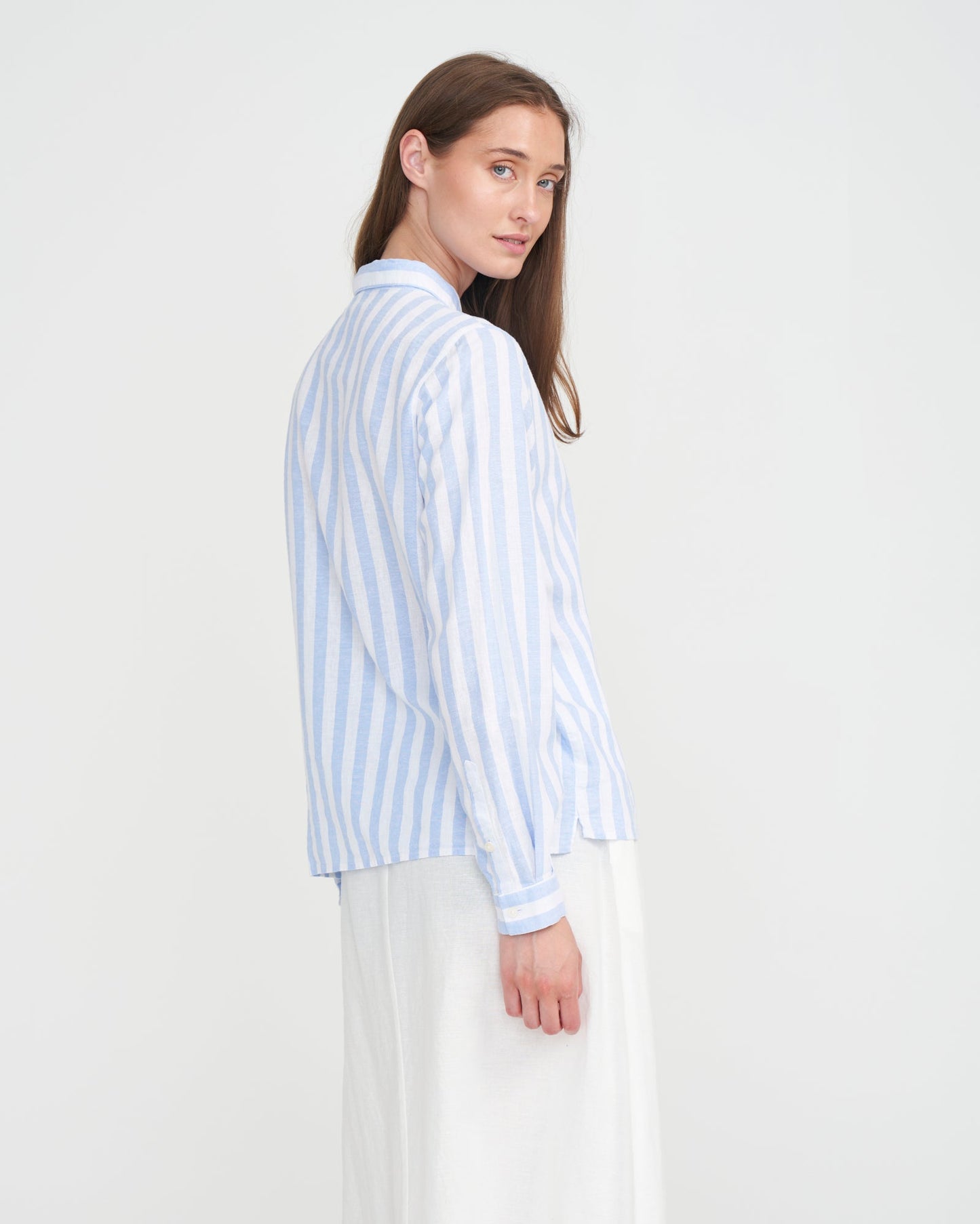 Katoen/ Linnen Blouse | Lilly - Colorie the Hague