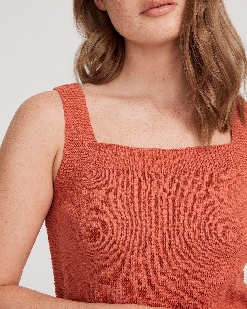 Katoenen Top | Lynn - Colorie the Hague