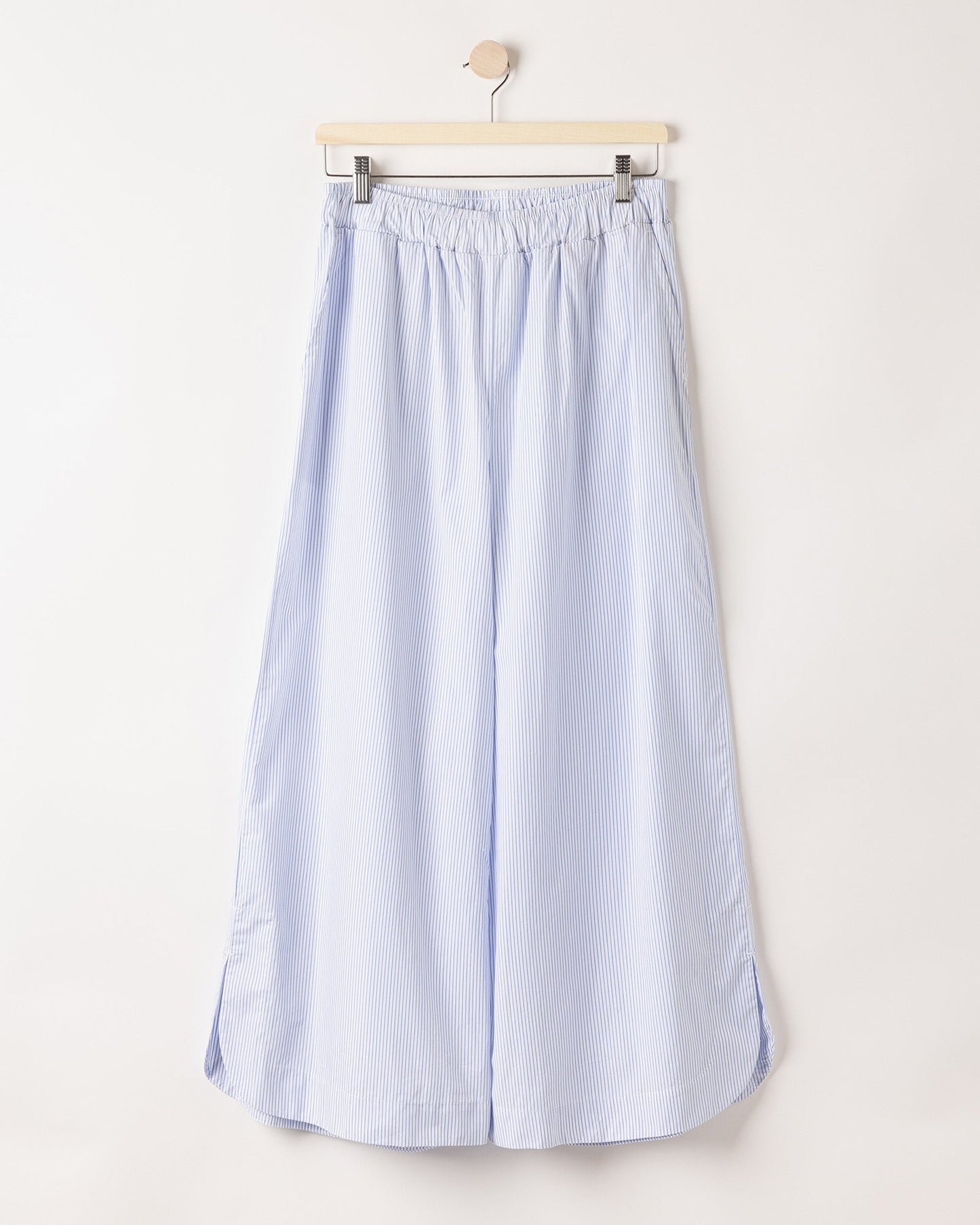 Micaela | Wijde Katoenen Broek - Colorie the Hague