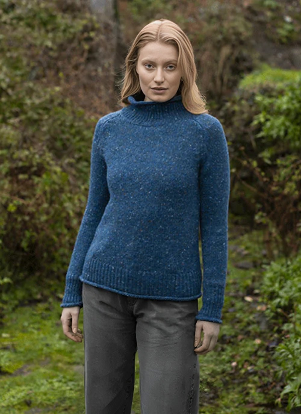 Lachinita Damestrui Blauw Lachinita Schipperstrui Wol Dames