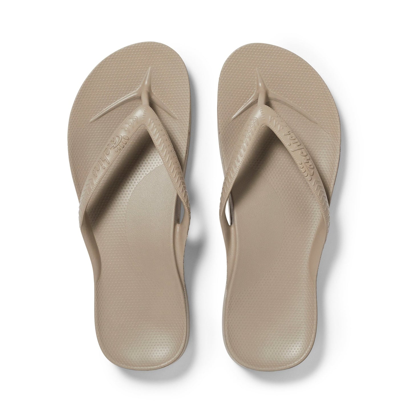 Slippers Met Voetbed | Taupe - Colorie the Hague