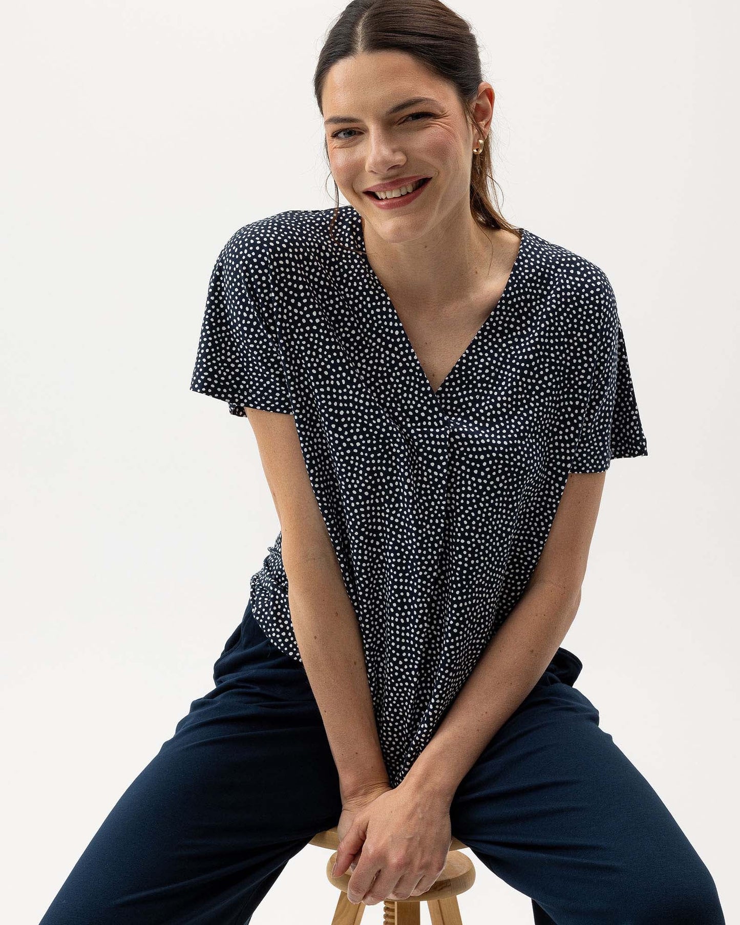 Viscose Top | Esther - Colorie the Hague