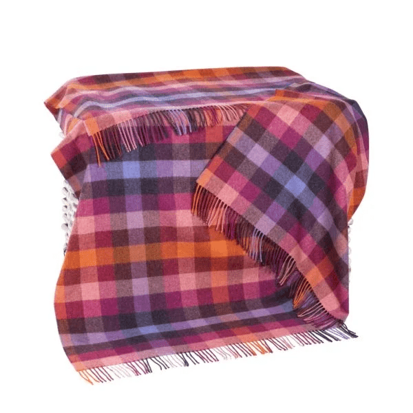 Wollen Plaid | Deep Warm Checked - Colorie