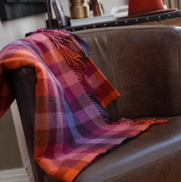 Wollen Plaid | Deep Warm Checked - Colorie