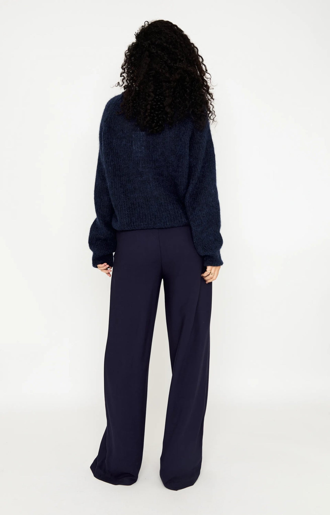 Wollen Trui | Medea | Navy - Colorie the Hague