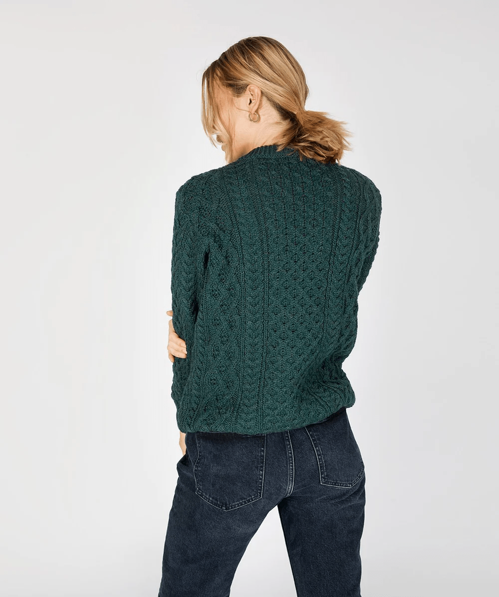 Blasket Honeycomb | Ierse Wollen Trui - Colorie