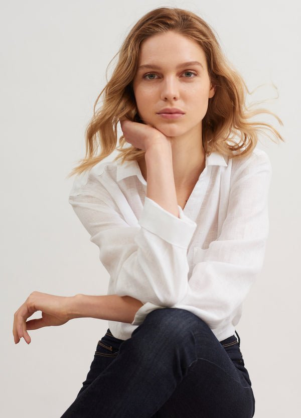 Charlene Blouse Linnen - Colorie