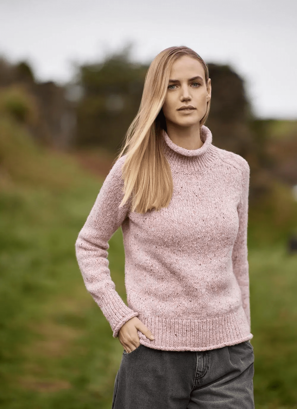 Saddle Shoulder | Pink