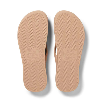 Slippers Met Voetbed | Tan