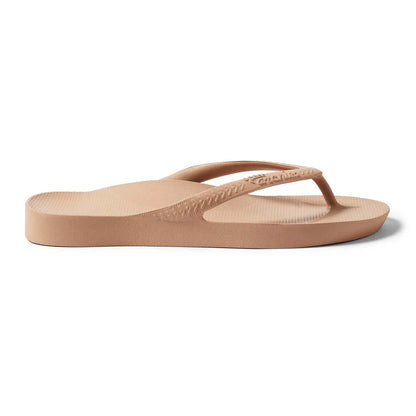 Slippers Met Voetbed | Tan
