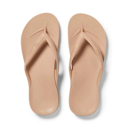 Slippers Met Voetbed | Tan