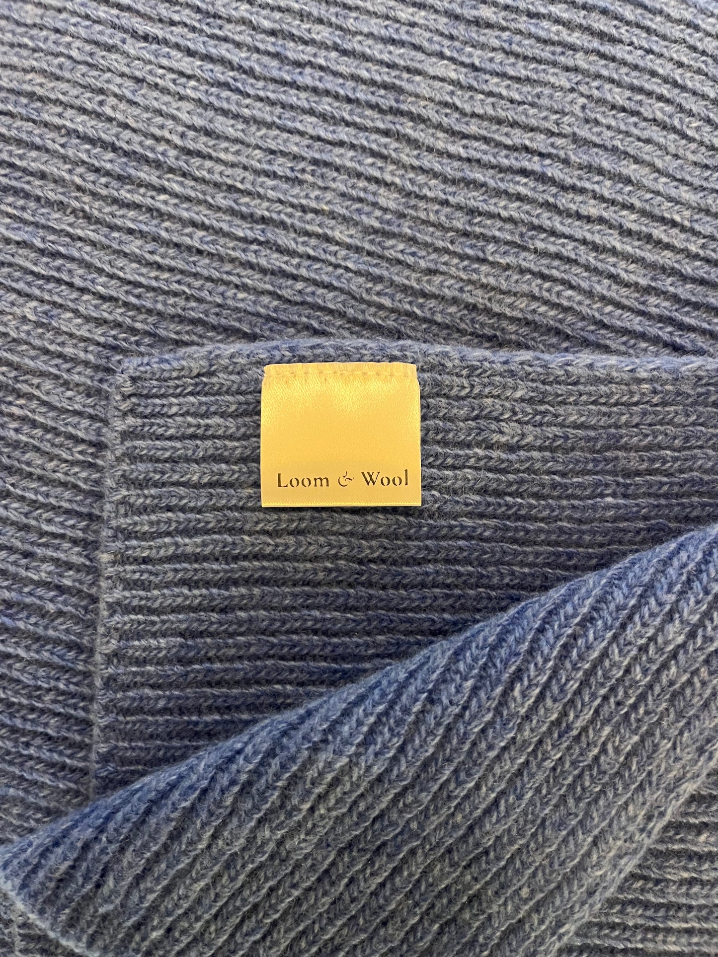 Wollen Sjaal | Blauw