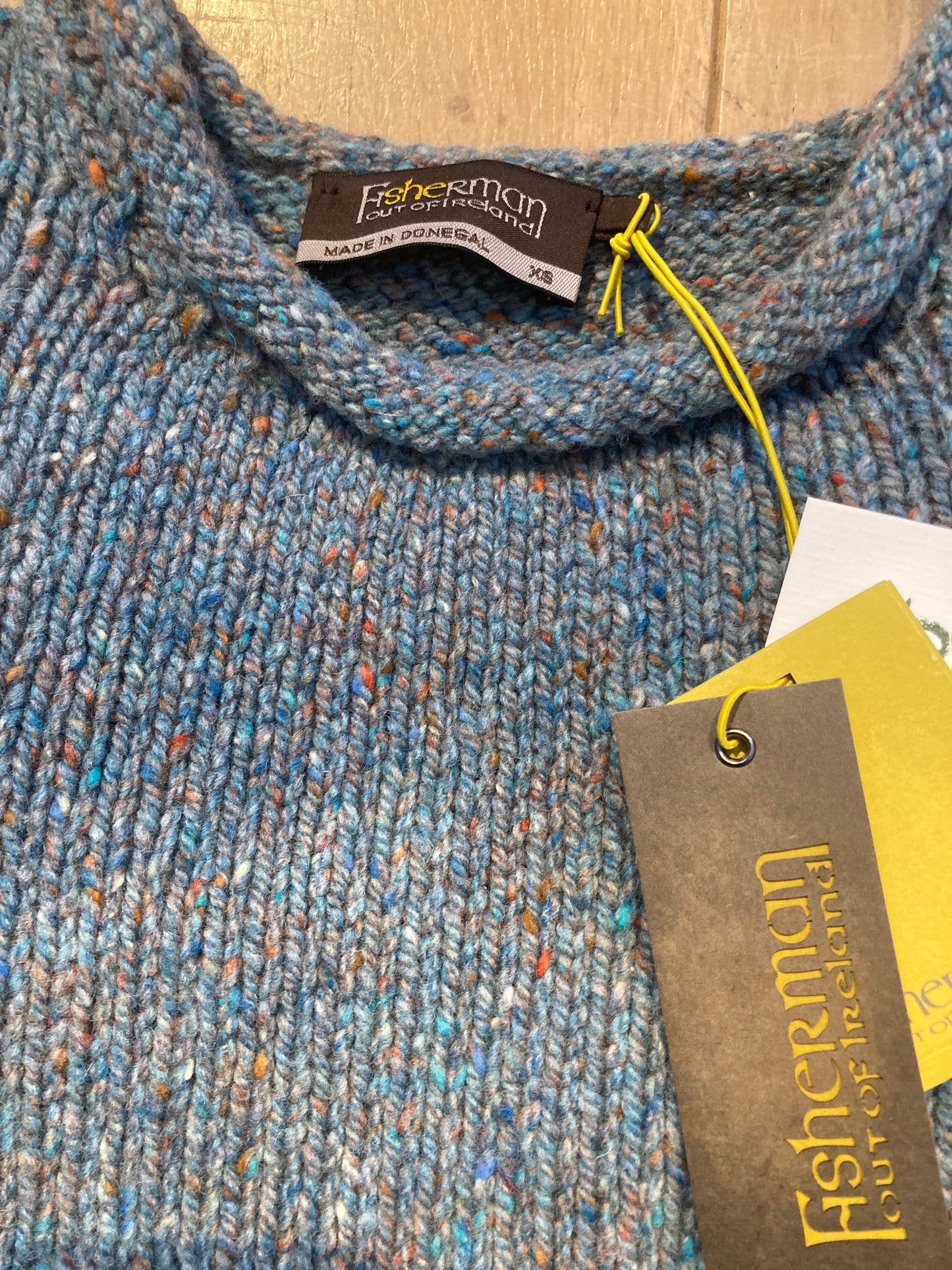Donegal Fleck Roll Neck | Ierse Wollen Trui