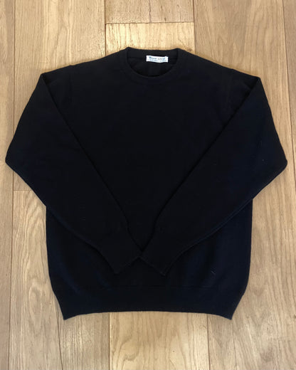 Lamswollen Trui | Black