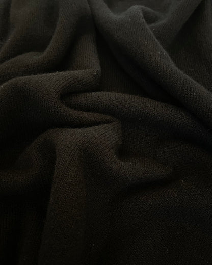 Lamswollen Trui | Black