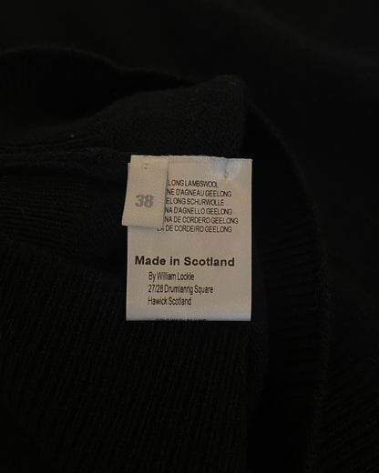 Lamswollen Trui | Black