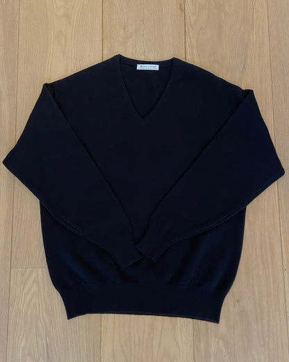 Dames V-Hals Trui | Black