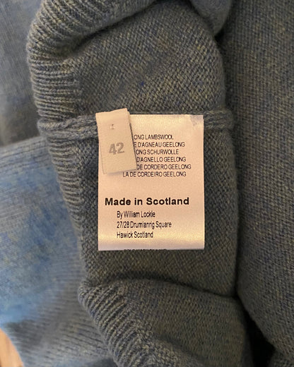 Dames V-Hals Trui | Blue Lovat