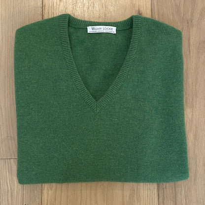 Dames V-Hals Trui | Watercress