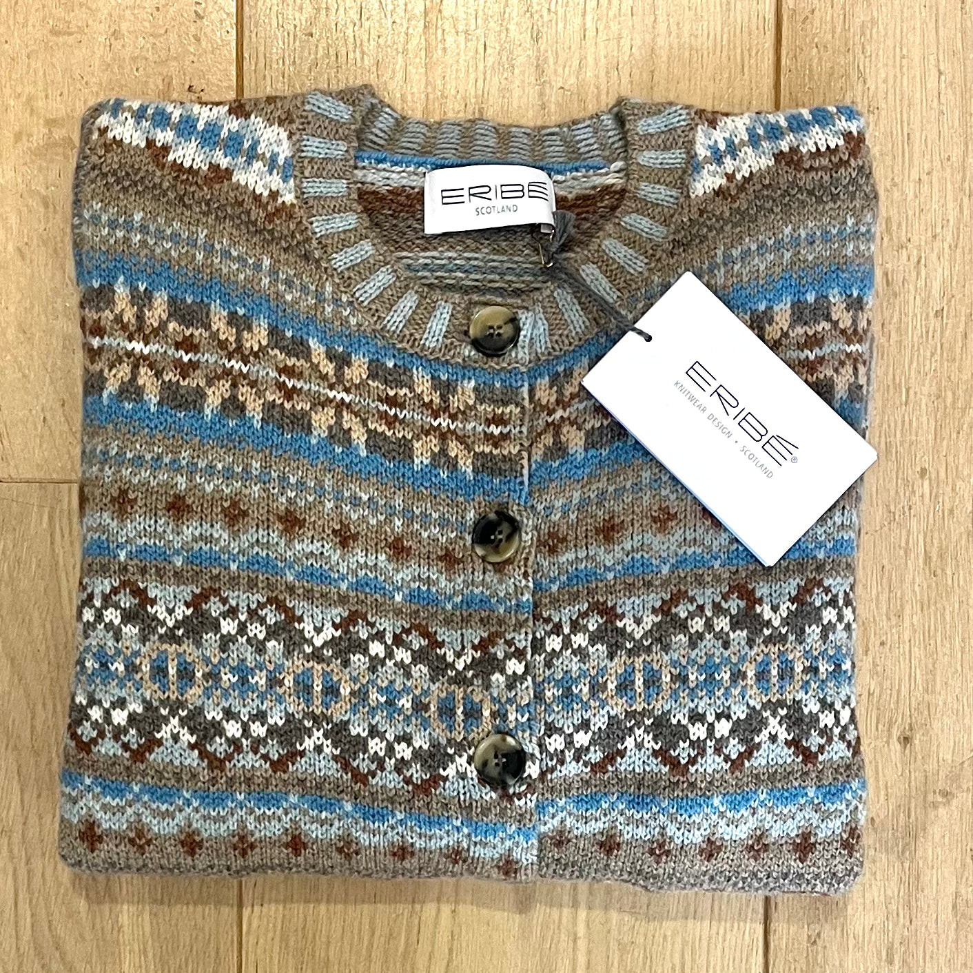 Eribé | Merinowollen Vest Dames | Latte
