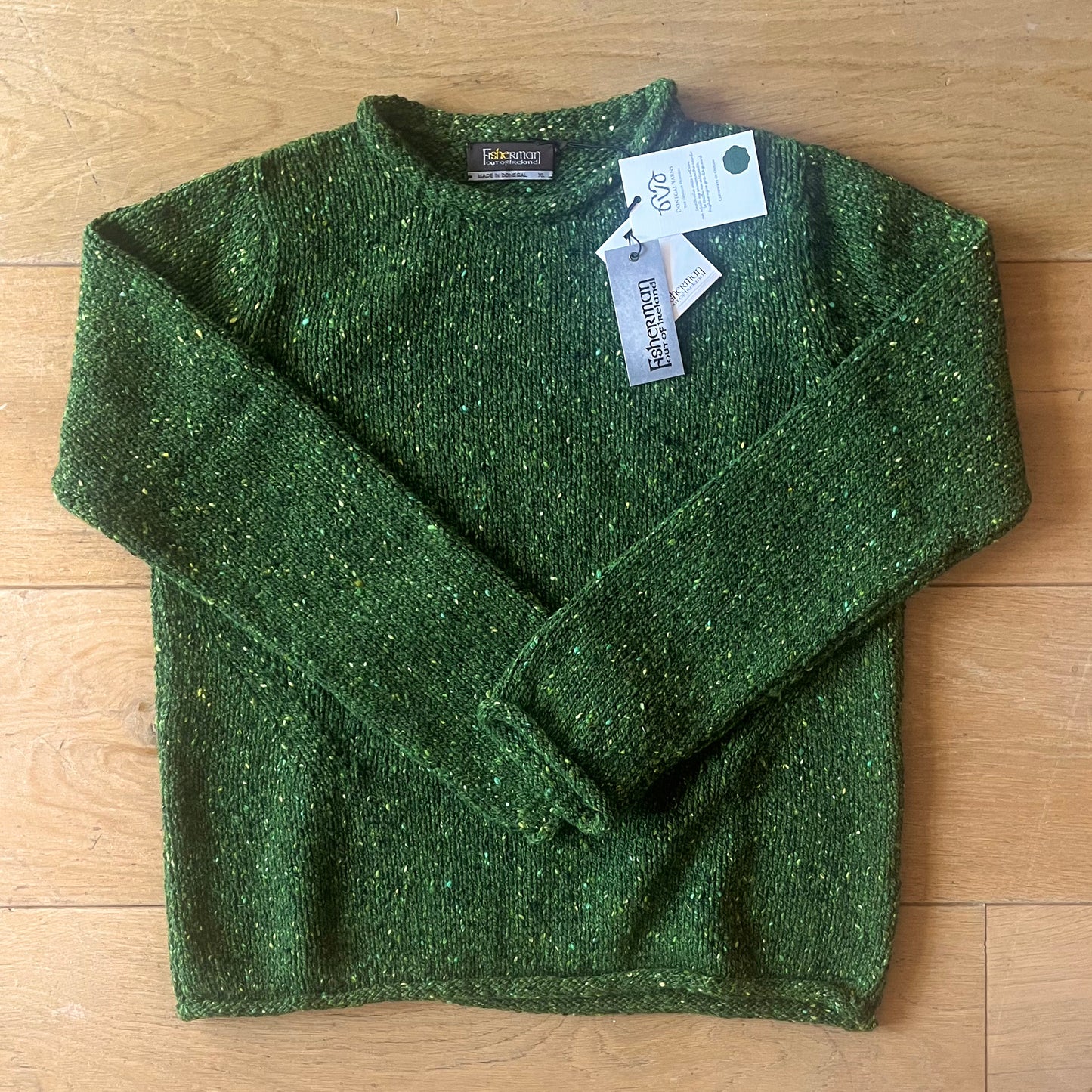 Fisherman out of Ireland | Ierse Trui Dames | Donegal Roll Neck