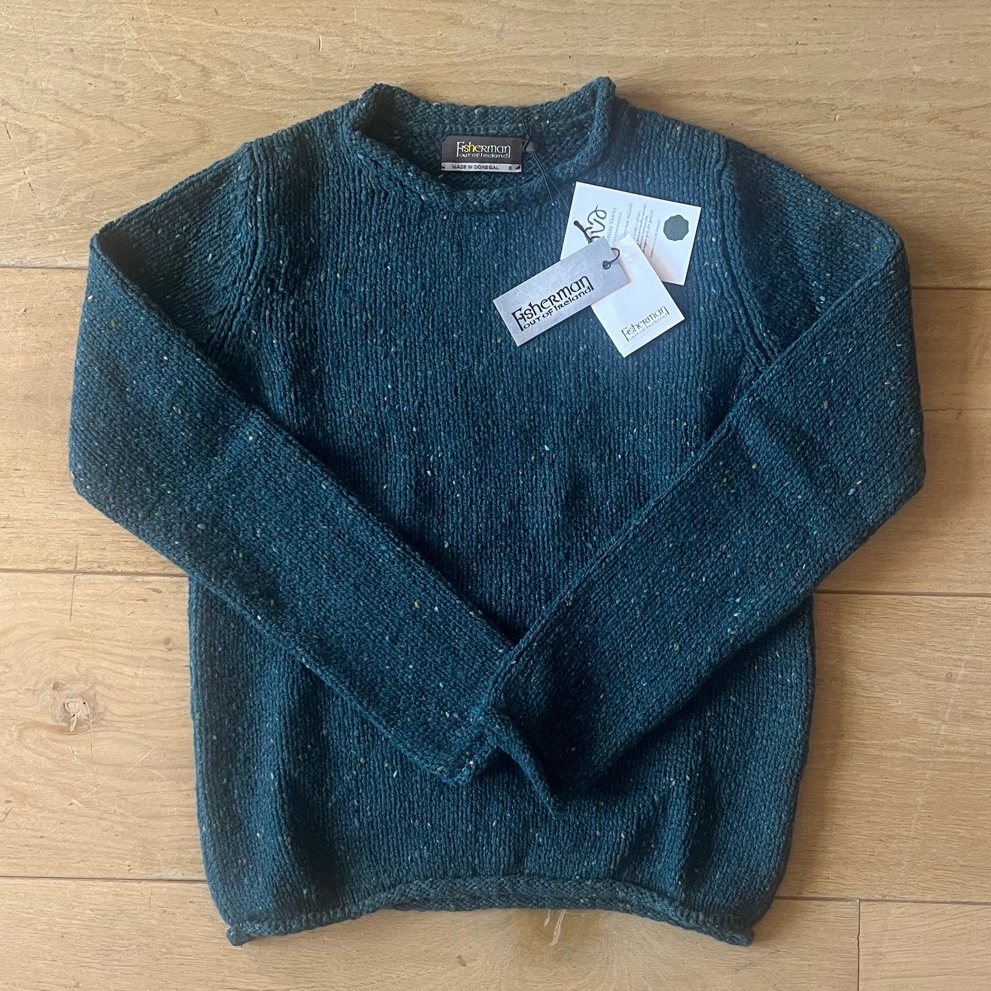 Fisherman out of Ireland | Ierse Trui Dames | Donegal Roll Neck
