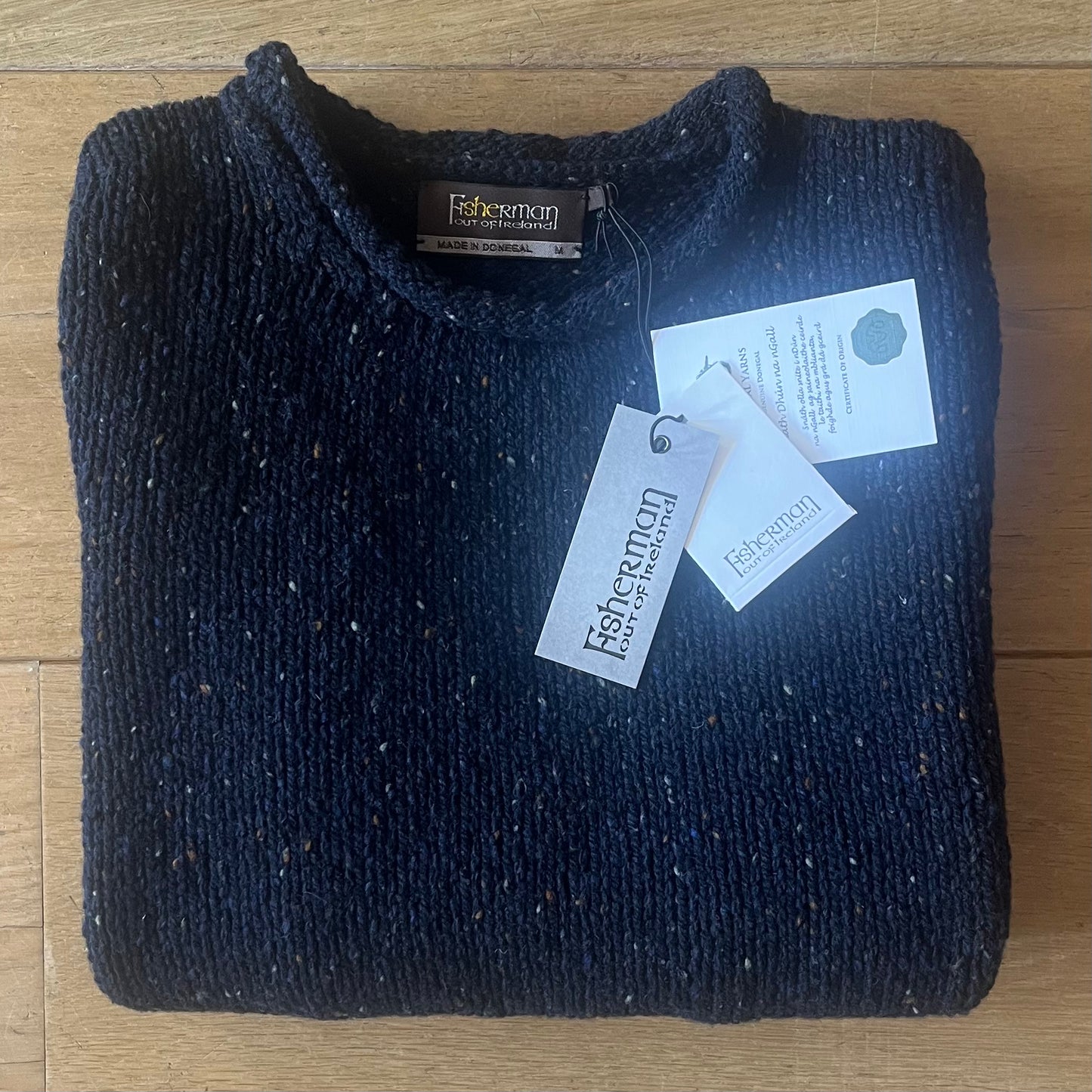 Fisherman out of Ireland | Ierse Trui Dames | Donegal Roll Neck