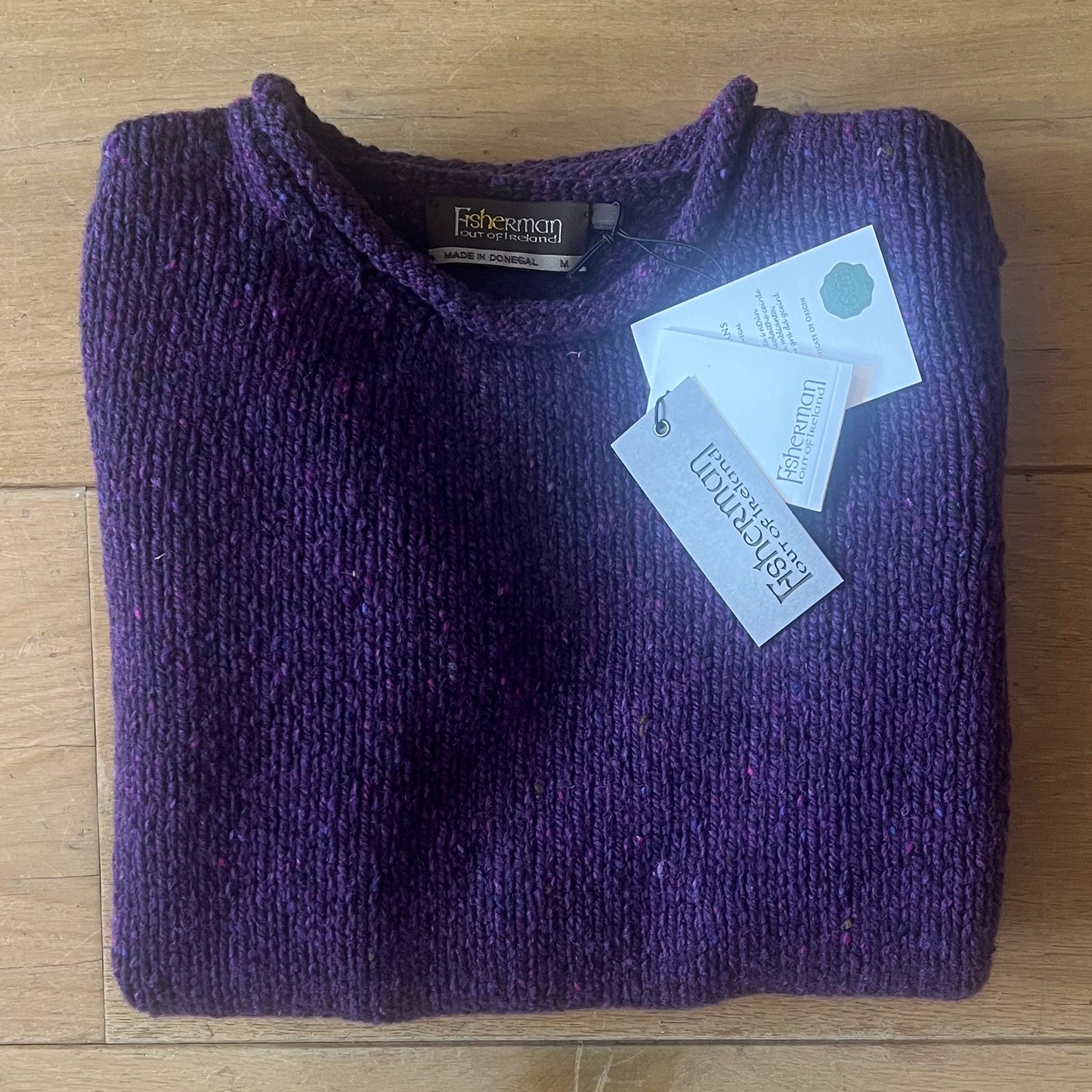 Fisherman out of Ireland | Ierse Trui Dames | Donegal Roll Neck