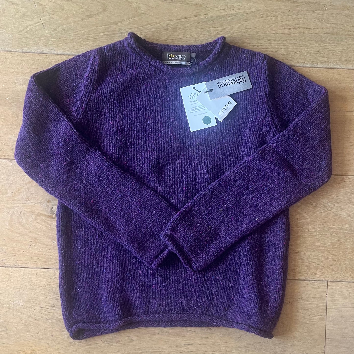 Fisherman out of Ireland | Ierse Trui Dames | Donegal Roll Neck