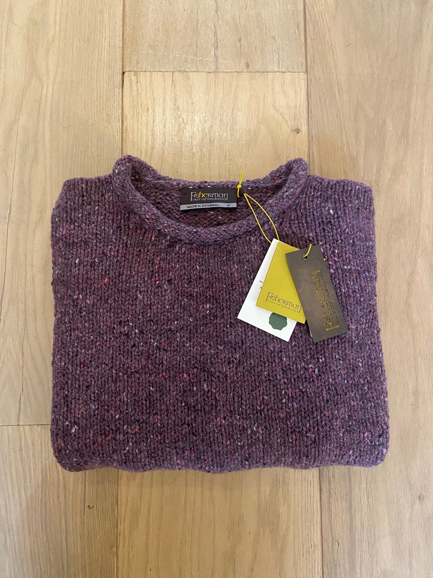 Donegal Fleck Roll Neck | Ierse Wollen Trui