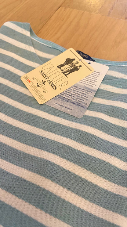 Saint James Meridame | Bretonse Streep Shirt van Stevig Katoen
