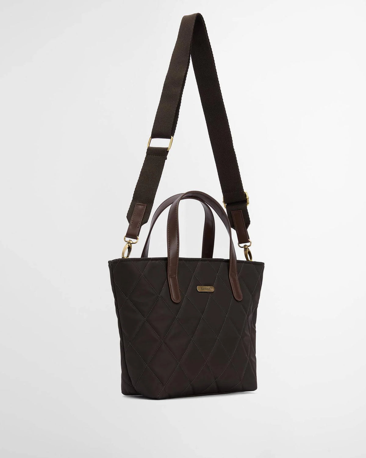 Barbour Dames | Quilted Mini Tote Bag | Olive