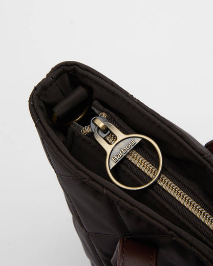 Barbour Dames | Quilted Mini Tote Bag | Olive