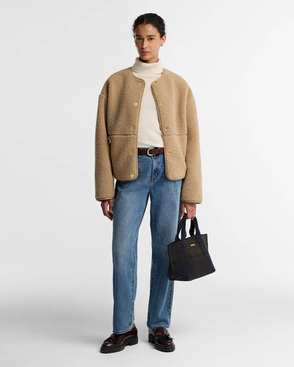 Wool Sweater | Extra Soft Lambswool (Brown Patt)