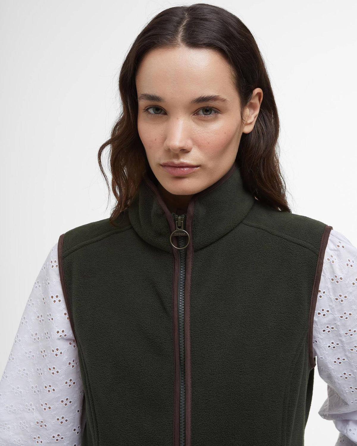 Barbour Dames | Country Colton Fleece Gilet | Sage