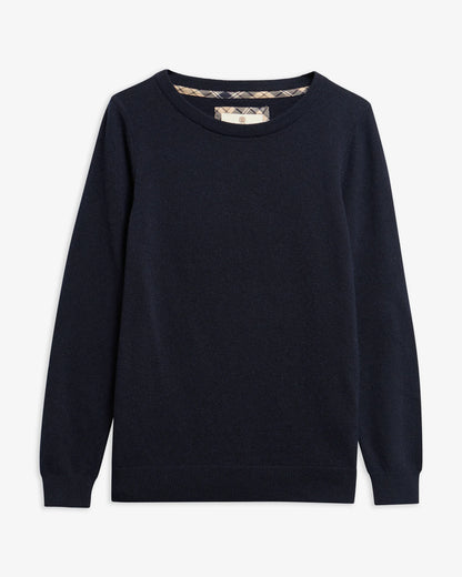Wool Sweater | Extra Soft Lambswool (Brown Patt)