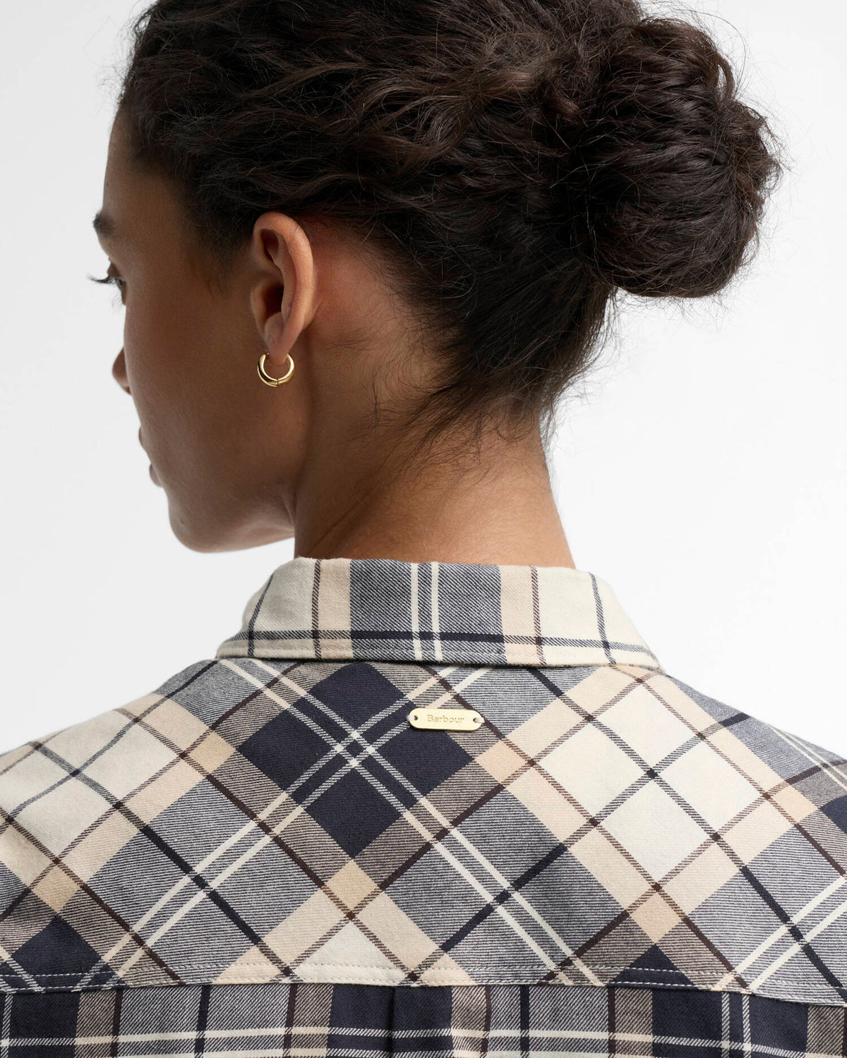 Wool Sweater | Extra Soft Lambswool (Brown Patt)