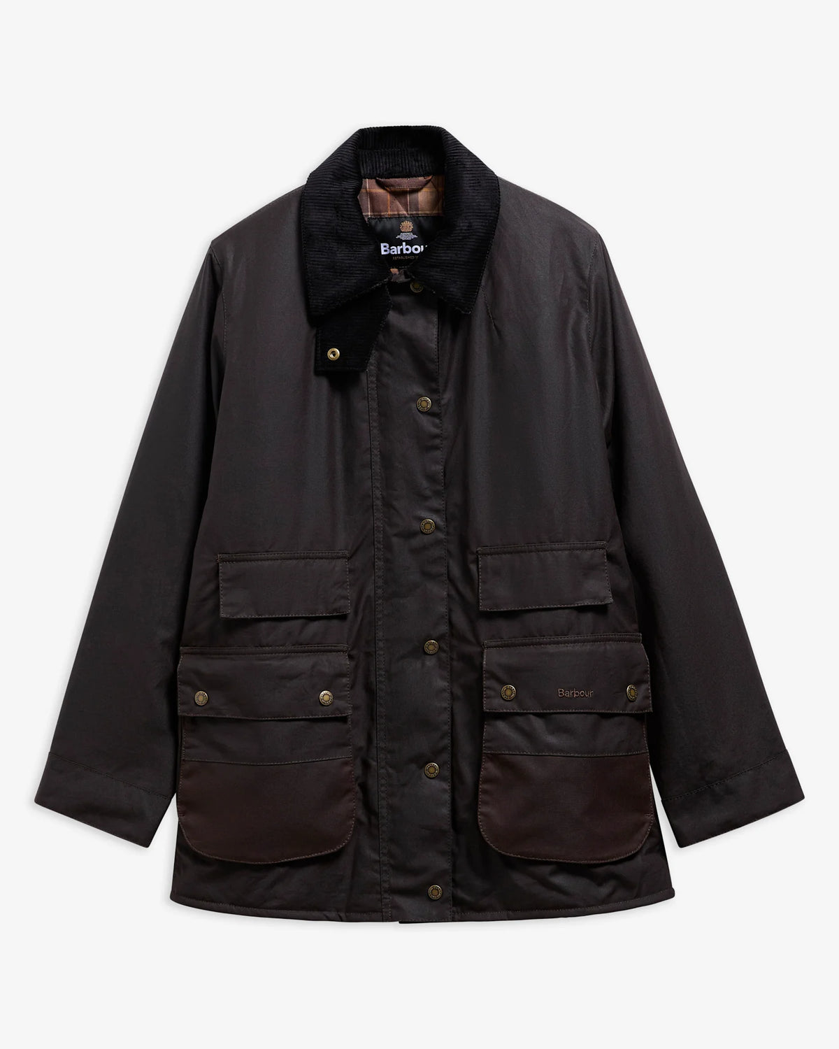 Wool Sweater | Extra Soft Lambswool (Brown Patt)