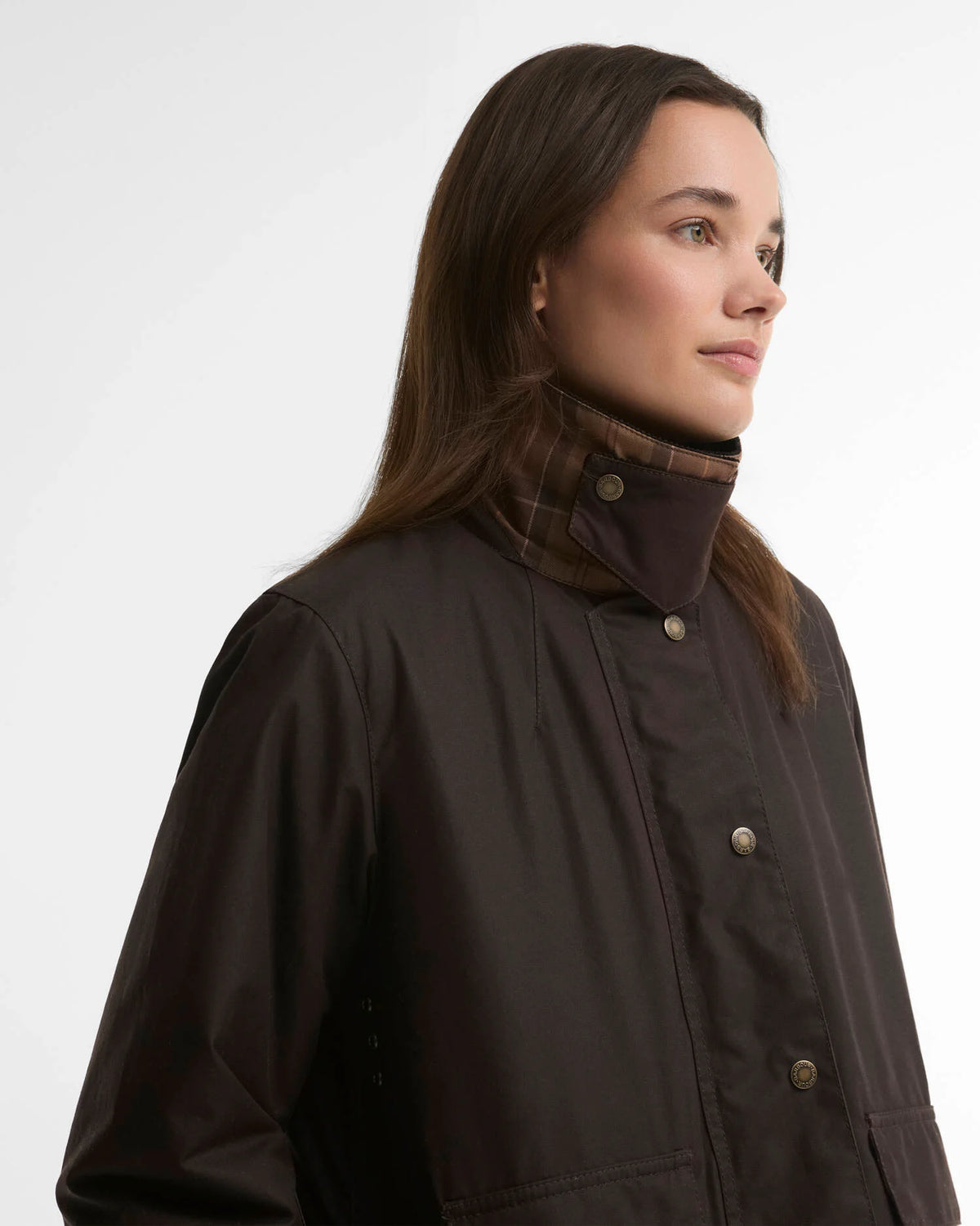 Wool Sweater | Extra Soft Lambswool (Brown Patt)