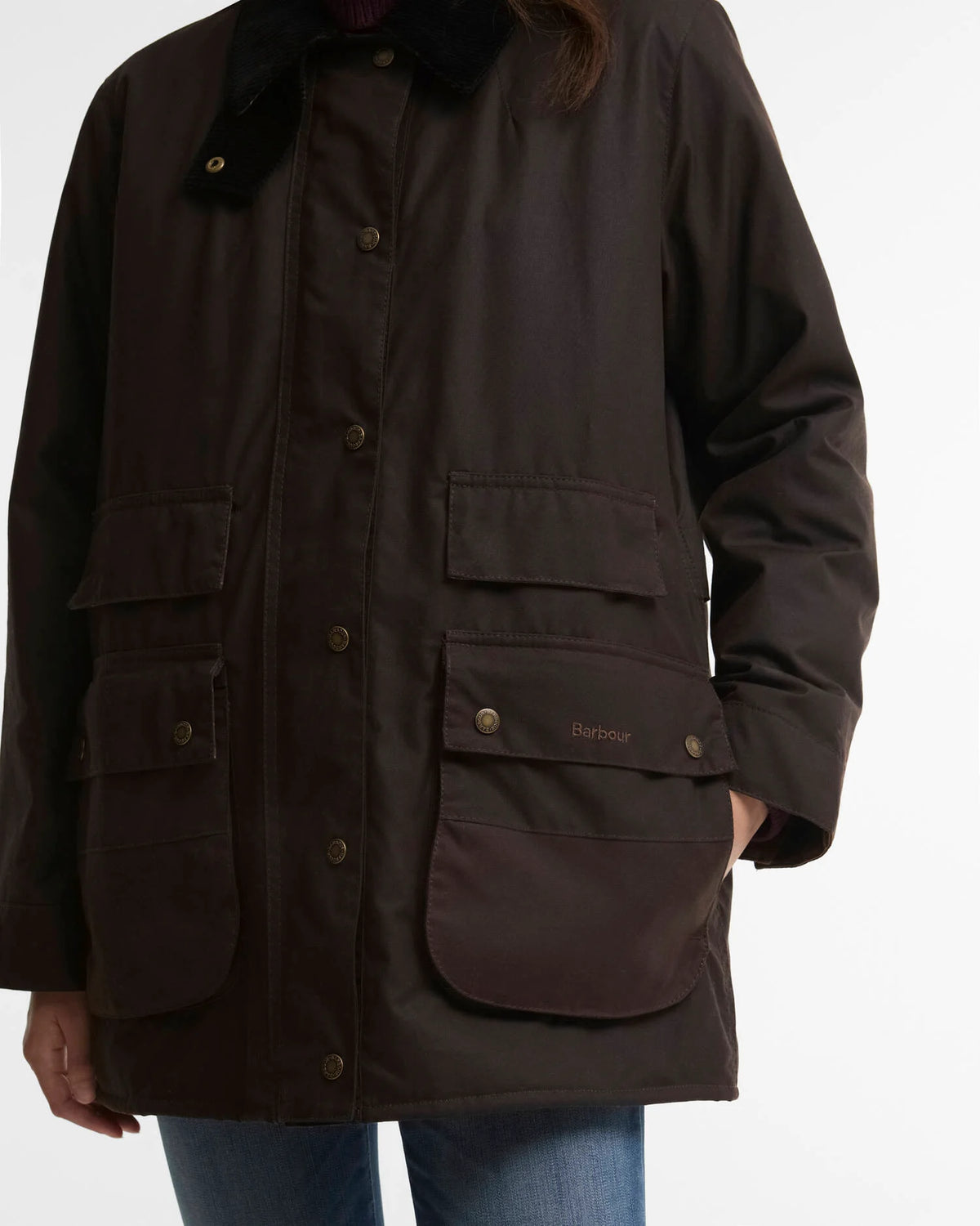 Wool Sweater | Extra Soft Lambswool (Brown Patt)